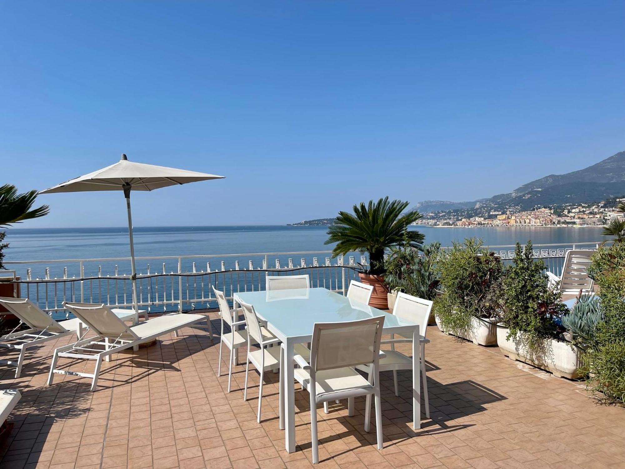 Una Terrazza Sul Mare - Balzi Rossi Apartment Ventimiglia Exterior photo