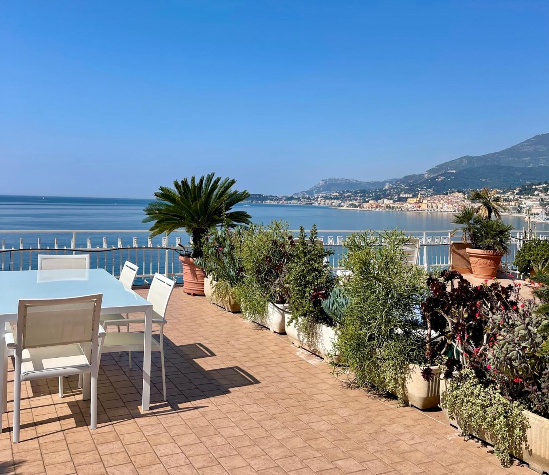 Una Terrazza Sul Mare - Balzi Rossi Apartment Ventimiglia Exterior photo